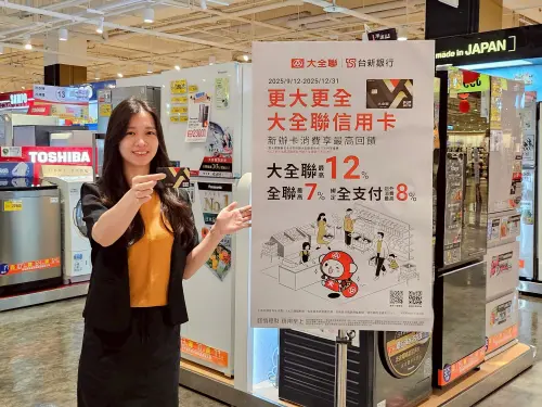 ▲「大全聯信用卡」正式登場，大全聯消費回饋最高衝12_。（圖／全聯提供）