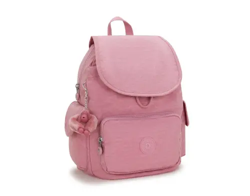 ▲粉霧拉鍊掀蓋猴子包CITY PACK S