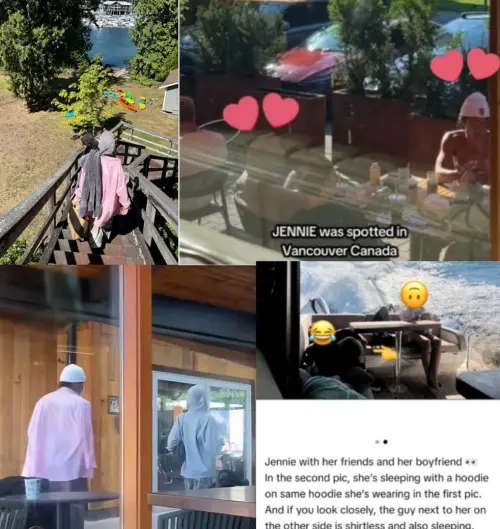 ▲Jennie（右）再爆緋聞！被捕捉與好萊塢演員Nico Hiraga（左）牽手散步　男方身分遭起底。（圖／X@mniceliaa）