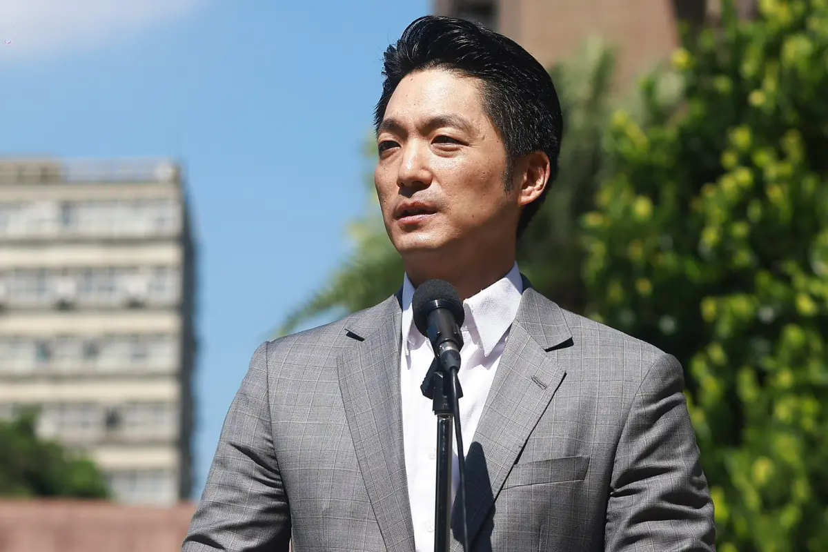 ▲明（22）日是樺加沙颱風最接近台灣的一天，台北市長蔣萬安指出，颱風影響台北市最顯著時間，從今天入夜開始。（圖／記者葉政勳攝）