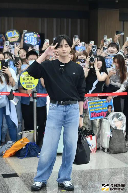 ▲中島健人來台。（圖／記者林柏年攝）