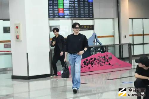 ▲中島健人來台。（圖／記者林柏年攝）