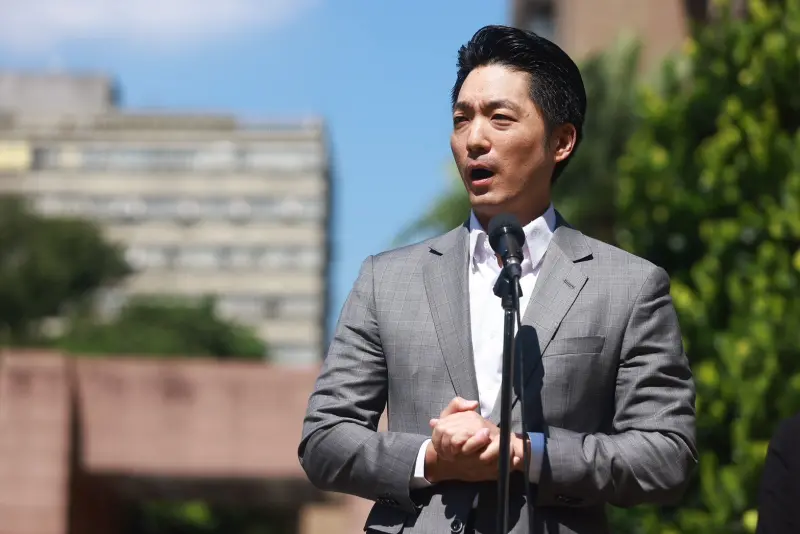 ▲針對財劃法爭議，台北市長蔣萬安建議行政院提出政院版本。（圖／記者葉政勳攝，2025.09.13）