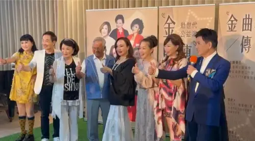 ▲陳凱倫（最右）為了這次公益演唱會砸下百萬，哽咽喊：「我不是浪費生命，我的生命是有價值的！」（圖／記者黃聖凱攝影）