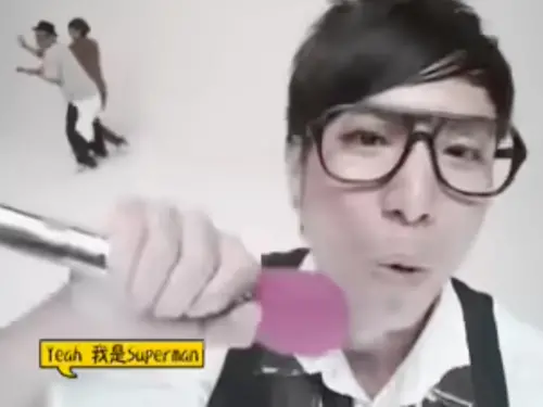 ▲倪子岡過去演唱過的〈Superman〉近期時常被短影音拿來「二創」，因此再度翻紅。（翻攝自臉書@倪子岡 NESE）