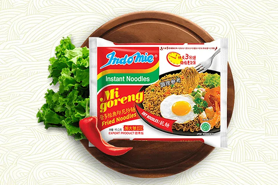 ▲衛福部食藥署公布邊境查驗不合格品項，一批營多麵檢出調味料中農藥含量超標，被要求退運或銷毀。（圖／翻攝官網）