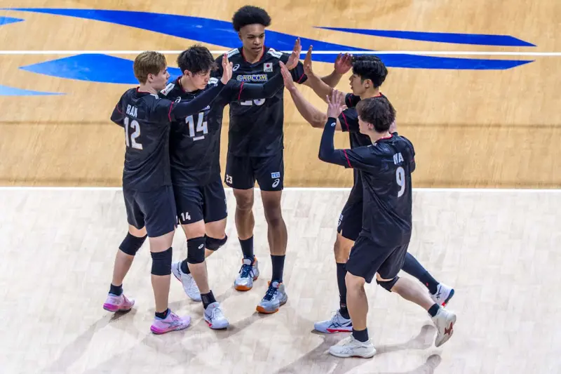 ▲2025年男子排球世界錦標賽今（13）日於菲律賓馬尼拉登場，世界排名第5的「龍神NIPPON」日本男排在G組小組賽首戰直落三不敵世界排名第16的土耳其隊。（圖／取自Volleyball World官網）