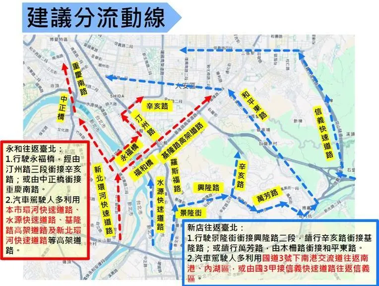    ▲北市公館圓環13日開始拆除，市府公布替代路線。（圖／北市府提供）  