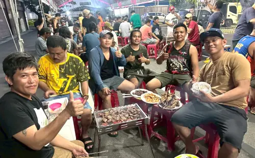 感謝外籍船員的貢獻！高雄市海洋局辦前鎮漁港秋節夜烤聯歡晚會
