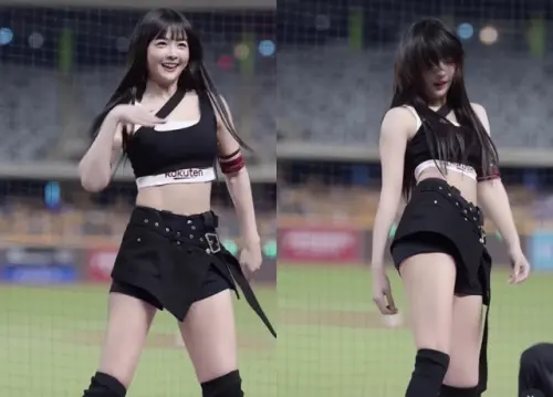 ▲籃籃（如圖）甜美短髮消失！罕秀長髮火辣熱舞　粉絲全迷翻：以為謝金燕。（圖／籃籃IG@lan0716）