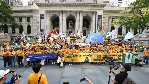 挺台入聯！台僑組團曼哈頓街頭遊行　友邦代表籲聯合國納台參與
