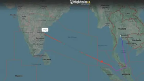 塔克辛搭私人專機引爆追蹤熱潮　Flightradar24泰國用戶暴增
