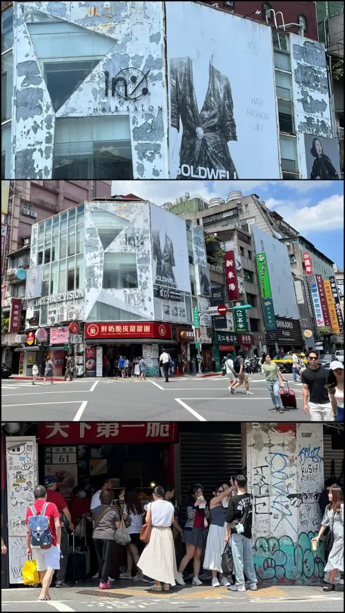 ▲「懷舊達人」文史工作者張哲生認為，這棟大樓是西門町最醜的大樓。（圖／翻攝自張哲生臉書，張哲生攝。）