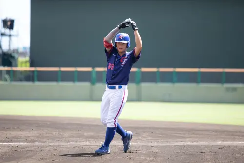 ▲李楷棋則於25打數中貢獻8支安打，打擊率3成20，整體攻守表現穩定，成功擠進人才濟濟的外野手名單。（圖／中華棒協提供）