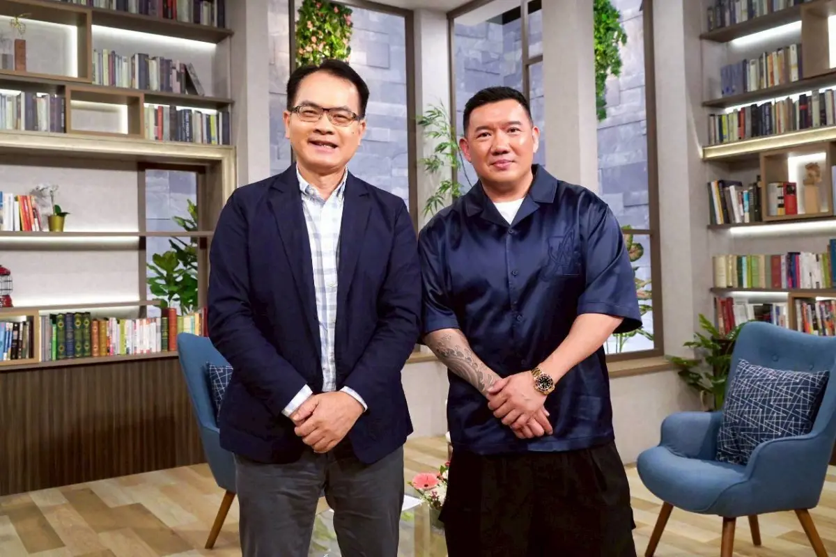 ▲香港男星杜汶澤（右）因反共遭中國、香港封殺，來台灣發展的他心境曝光，透露自己非常喜歡這片土地，是不會被趕走的。（圖／三立提供）