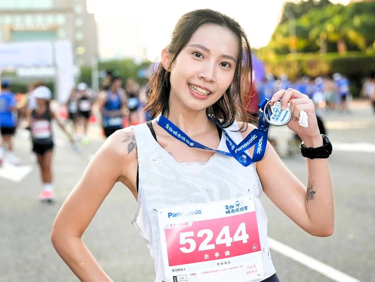 ▲Panasonic台北城市路跑賽盛大開跑，前日籍國手吉川美香共襄盛舉。（圖／台北城市路跑提供）