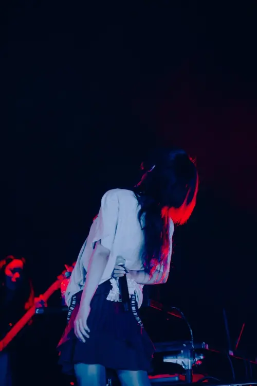 ▲Minami美波準備長篇信件送給台灣歌迷，全場動容。（圖／南雲直人）