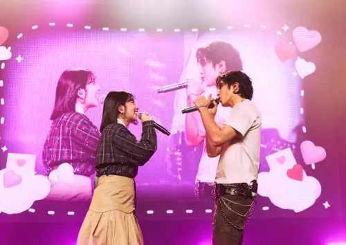 ▲焦凡凡（左）、婁峻碩（右）當新手爸媽，焦凡凡爆婁峻碩在產檢時比她還緊張，回到家還吐了，感覺是代替她孕吐。（圖／伊弗龐金有限公司提供）