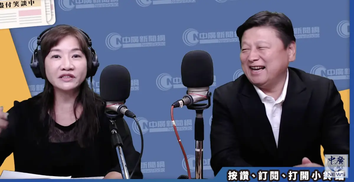 ▲國民黨立法院黨團總召傅崐萁今早接受《千秋萬事》專訪。（圖／翻攝自中廣YT）