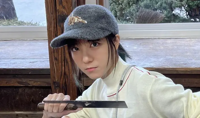 ▲庭瑄（如圖）昨（14）日發限時動態，分享自己在台中搭計程車，結果司機突然停車，禮貌詢問是否可以買一下手搖，不料粉絲卻歪樓狂問：「阿北喝什麼」讓她笑翻。（圖／翻攝自hsuan900319）