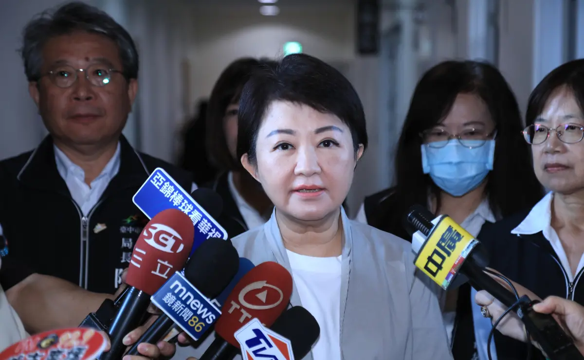 ▲台中市長盧秀燕認為，行政院大費周章把22縣市長找去開會，只是為了抨擊立法院。（圖／台中市政府提供，2025.09.15）