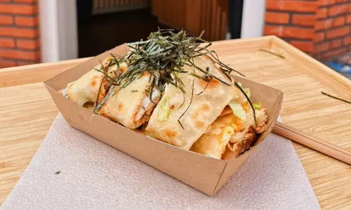 ▲台灣蛋餅近日荷蘭當地爆紅（圖／Jen's Bing-Amsterdam臉書）