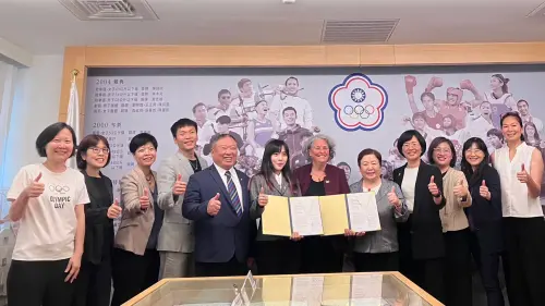 中華奧會攜手立法院簽署女性運動宣言！李洋盼打造更多元的環境
