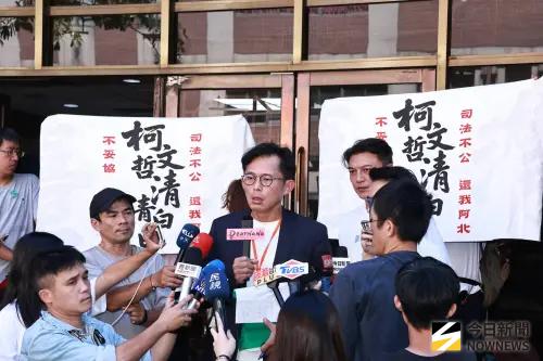 影／檢禁柯文哲接觸所有證人　黃國昌怒：兩三百個你背得出來嗎
