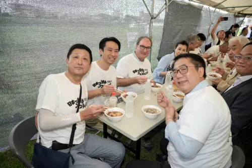 現身日本第一芋煮節　黃偉哲力挺台南物產日民眾多捧場
