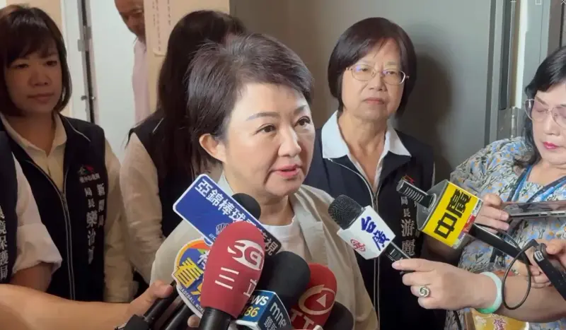 ▲台中市長盧秀燕表示，打從自己上任第一年，有心人就挑撥，指台中將發生垃圾大戰。（圖／記者顏幸如攝，2025.09.15）