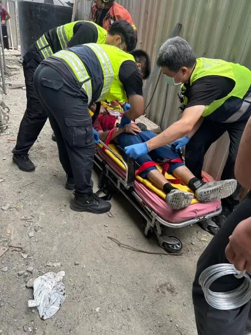 工地「天降鋼條」爆頭！鶯歌工人慘遭貫穿　頭部重創命懸一線
