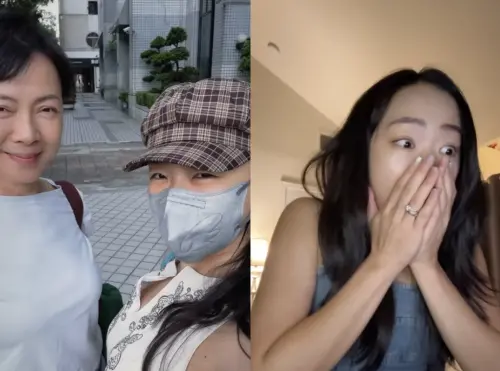 ▲杜蕾的媽媽是金鐘視后柯淑勤。（圖／翻攝自IG@leidudaphne）