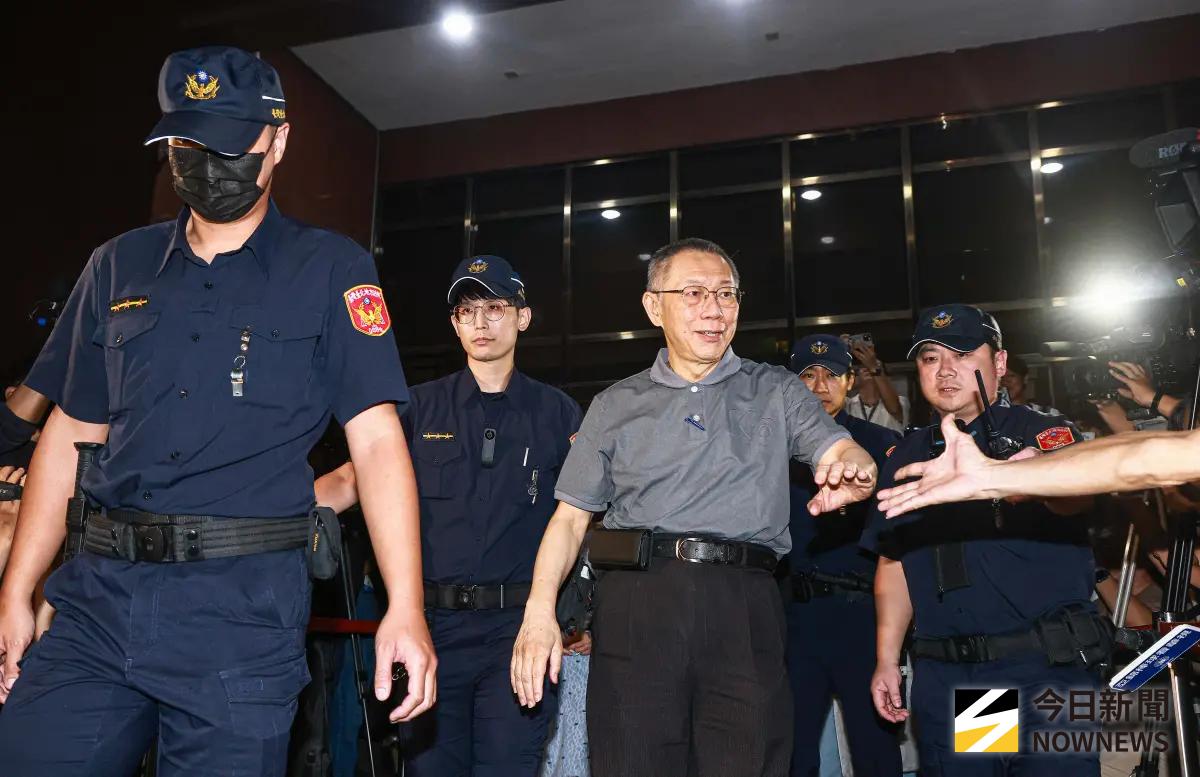 ▲前民眾黨主席柯文哲昨日再開羈押庭，最後維持原裁定7千萬交保。（圖／記者葉政勳攝）