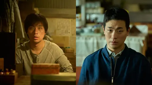 ▲朴正民在《醜得要命》一人分飾父子兩角，分別是林永奎、林東煥。（圖／壹壹喜喜電影）