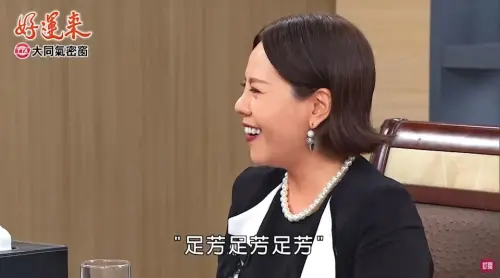 ▲錦雯在八點檔中唱了〈足芳足芳〉6字歌詞，被金曲歌后李竺芯的唱片公司索賠5萬元，引發熱議。（圖 / 翻攝自好運來YouTube）