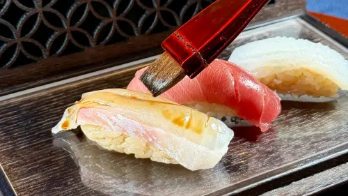 亘一郎KOICHIRO台北頂級日料！米其林星廚顛覆板前：自刷壽司醬
