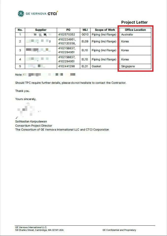    ▲興達新建燃氣機組法蘭來自澳韓星等國，無中國貨。（圖／台電提供）  