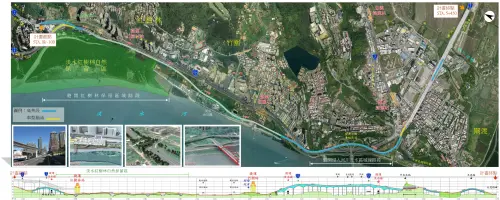 ▲淡北道路完整路線圖。（圖／淡北道路官網,www.danbeird.ntpc.gov）