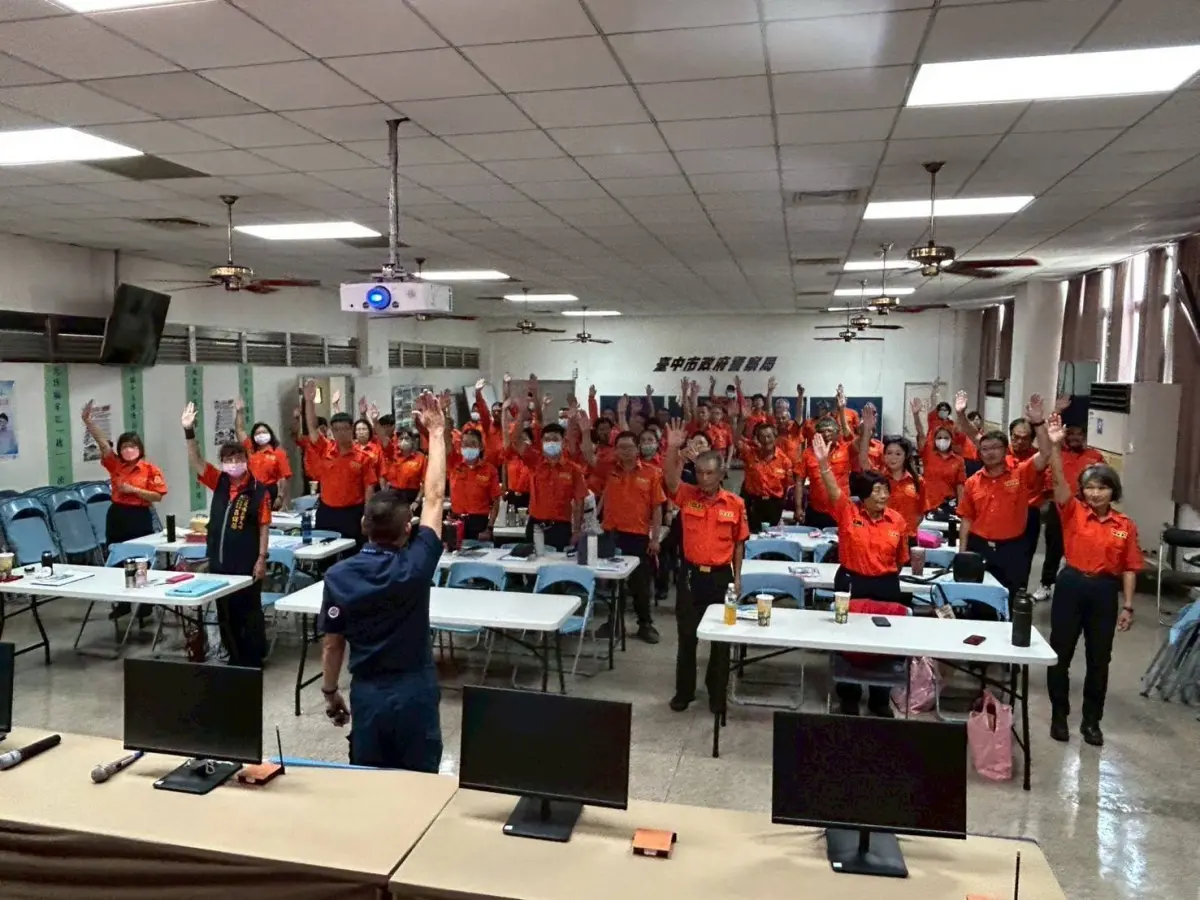 國慶車潮要交通順暢 烏日義交實戰大訓練