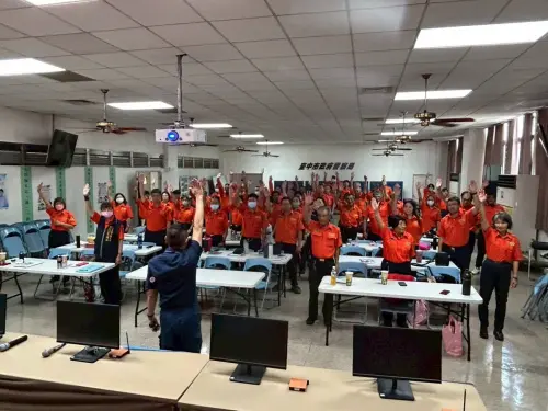 國慶車潮要交通順暢　烏日義交實戰大訓練
