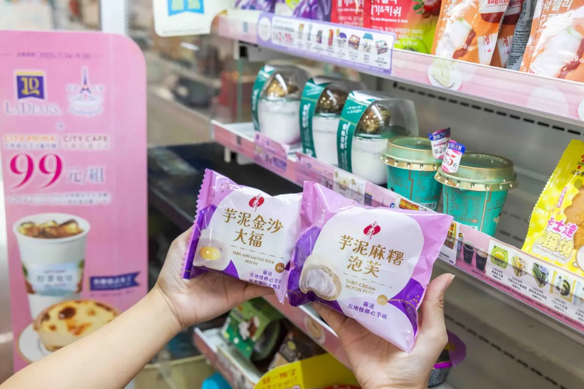 ▲7-11芋頭季重磅回歸，與老字號芋頭名店「香帥蛋糕」攜手合作，推出5款濃郁芋頭新品。（圖／7-11提供）