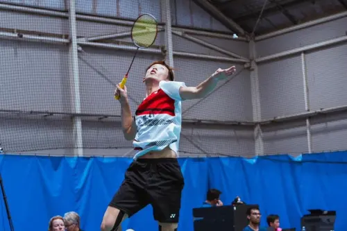 ▲台灣雙打好手陳政寬殺球速度名列混雙榜單第一，他以時速399.7公里壓過了日本奧運兩面銅牌名將渡邊勇大，排名第一。（圖／取自陳政寬臉書）