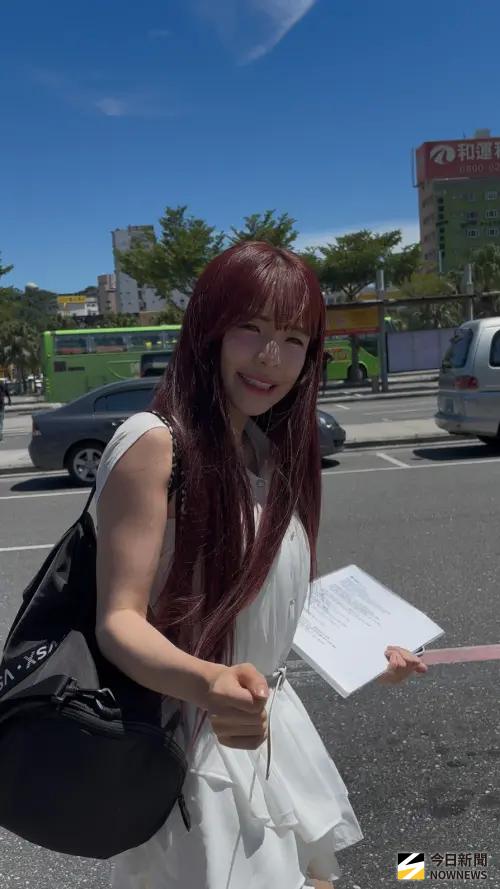 ▲李多慧向記者透露，自己本來打算在前往花蓮的火車上做最後衝刺，但因為前幾天都準備很晚，因此不敵瞌睡蟲，讓她一度十分緊張。（圖／讀者提供）