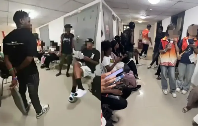 ▲中國重慶理工大學安排黑人男學生住在女宿，引發中國社群平台激烈議論。（圖／翻攝自微博）