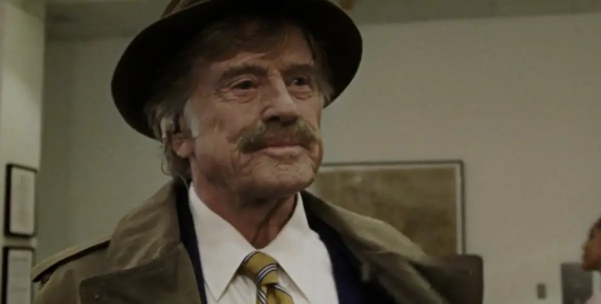 ▲勞勃瑞福（如圖）過世，他在息影之作《老人與槍》中飾演銀行搶匪，從年輕搶到老，目前這部戲在HamiVideo還能看到。（圖／IMDb）