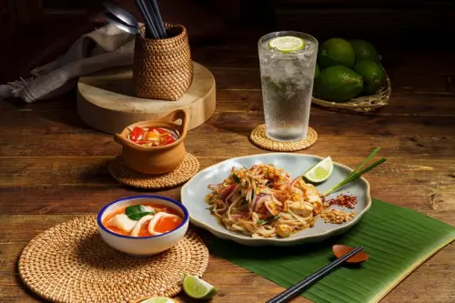 ▲「泰式炒河粉」個人套餐。（圖／豆府集團提供）