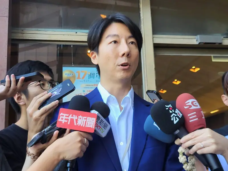 ▲光復節說法是否代表民進黨立場？吳崢直言，黨的秘書長的發言，當然就代表民進黨。（圖／記者陳佩君攝，2025.09.10）