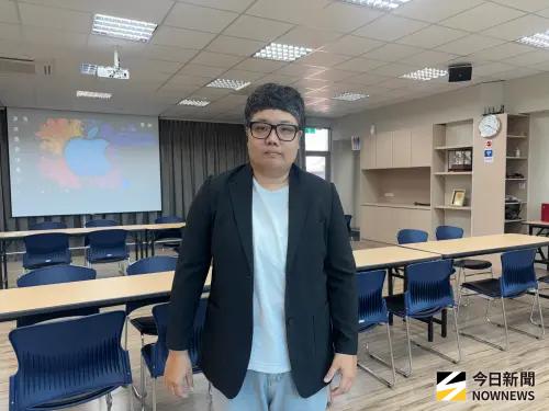 ▲屏東縣教育產業工會郭瑋真（圖／記者李青縈攝＿