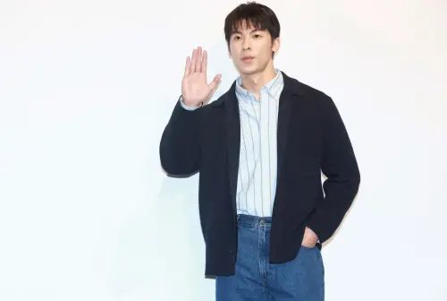 ▲許光漢從有「少年感」，被形容退伍之後變成「人夫感」，年齡層有提升。（圖／記者葉政勳攝）