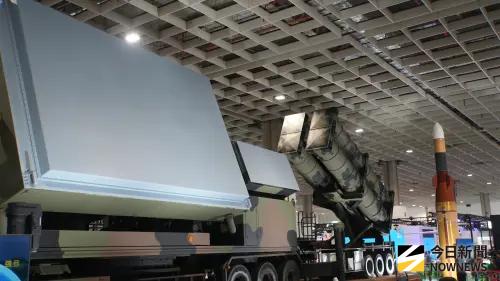 ▲2025年國防展展出強弓射控雷達與強弓飛彈。（圖／記者呂炯昌攝）